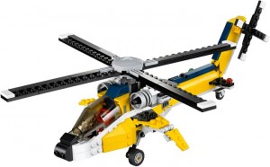 Number one: The helicopter