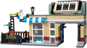 Modell nummer två i form av ett litet café