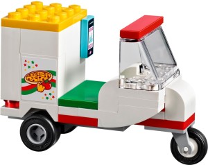 Pizza för hemkörning.
