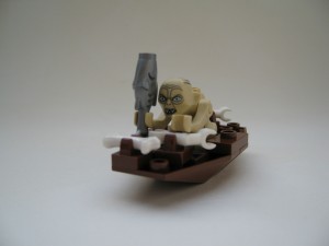 Inget hobbitkött den här gången - bara att paddla hem och käka fisk...