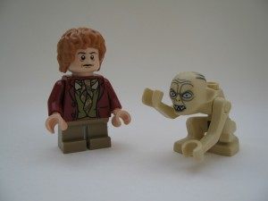 Antagonisterna Bilbo och Gollum