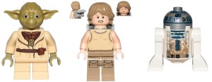 Yoda, Luke och R2-D2