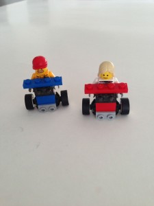 Fredde och Mickan ute på Segway-tur...