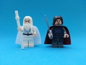 Bästa Gandalf och Aragorn hittills - i samma set!