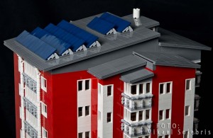Solpaneler på taket...
