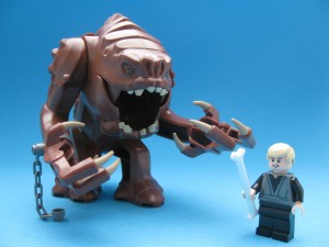En tuff Rancor och en slät Luke